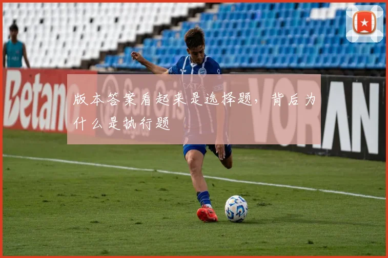 版本答案看起来是选择题,背后为什么是执行题